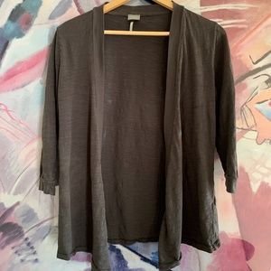 BOBI Modern Grey Cardigan Size Medium